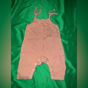 Adorable Grayson Mini Rust Color Baby Romper size 0-3 Months